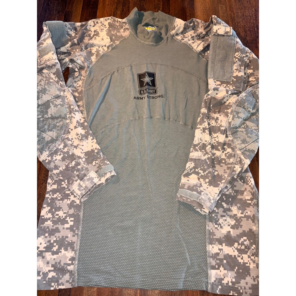 Massif Army Combat Shirt Digital Camo US Army Strong Tactical Flame Resistant